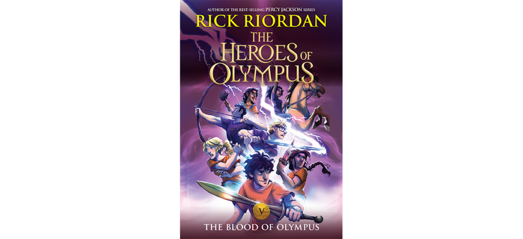 Blood of Olympus cover